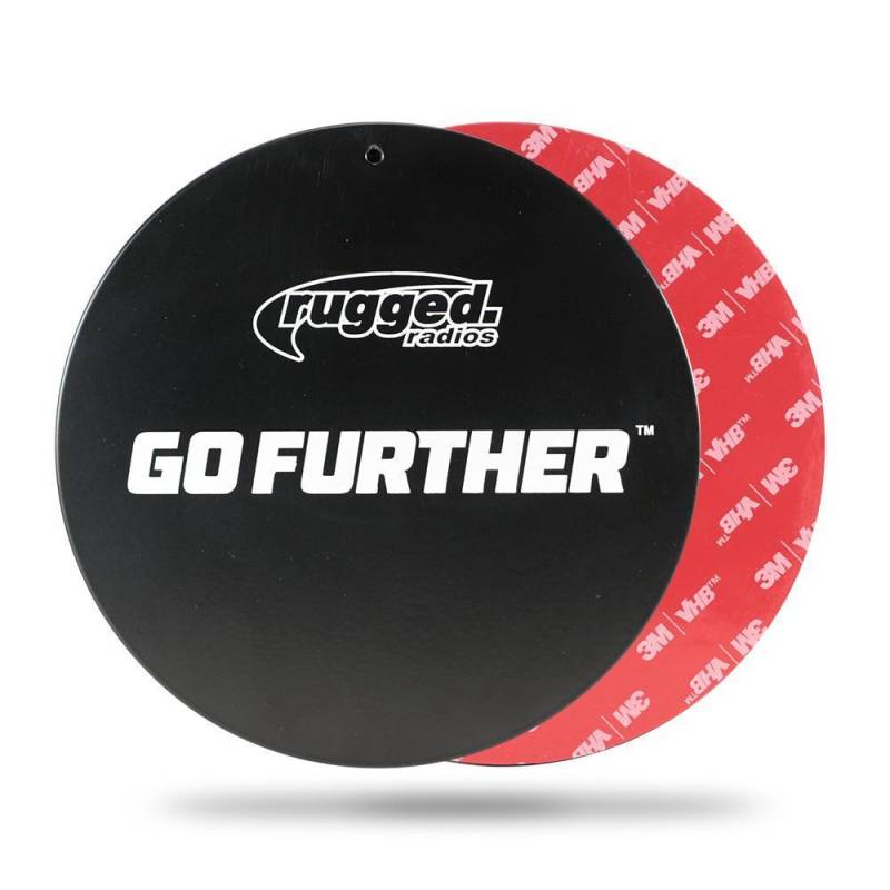 Rugged Radios UNI-MAG Mounting Plate - Black