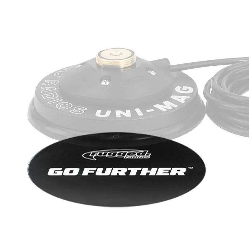 Rugged Radios UNI-MAG Mounting Plate - Black