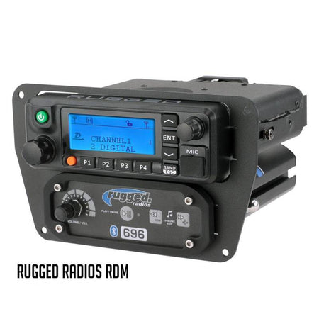 Rugged Radios Multi-Mount Mobile Radio and Intercom Mount - Insert/Stand Alone - Intercom and Radio