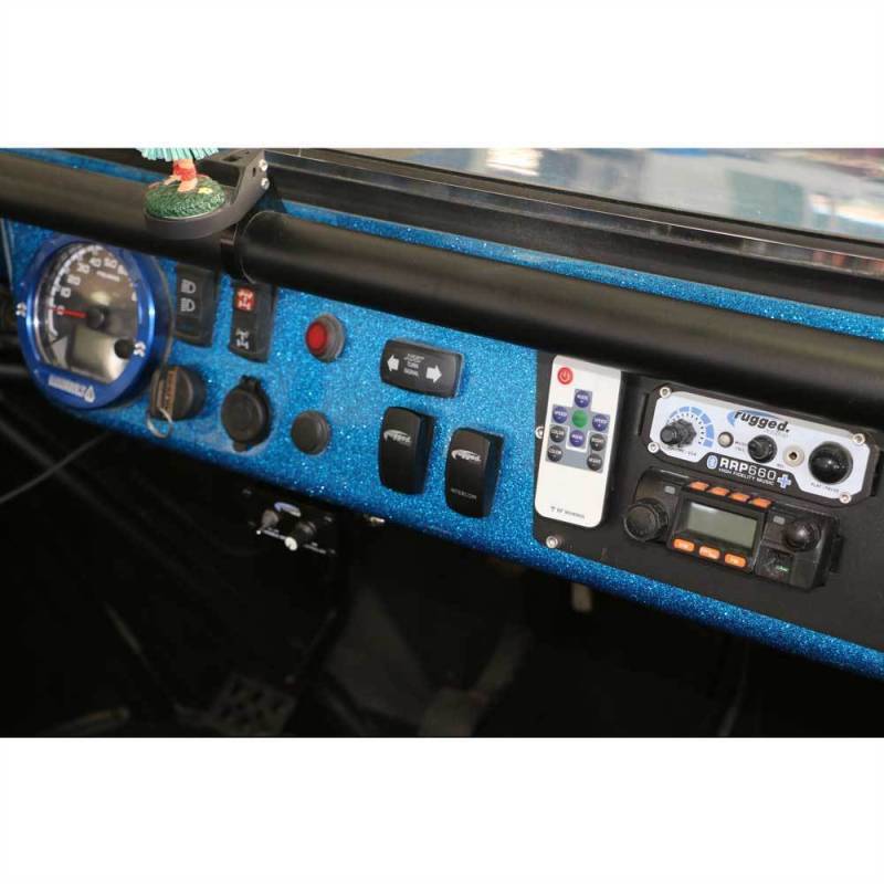Rugged Radios Push-To-Talk (PTT) Rocker Switch Button