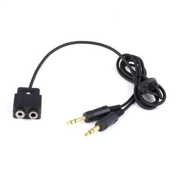 Rugged Radios General Aviation Pilot Headset Extension Cable