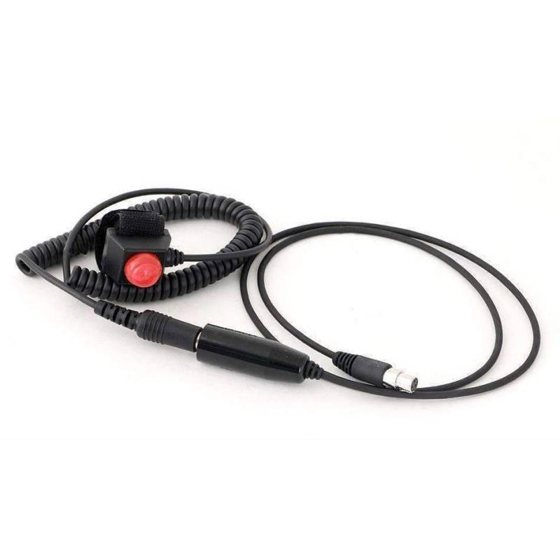 Rugged Radios Velcro Mount Quick Disconnect Steering Wheel Push-To-Talk (PTT) Kit
