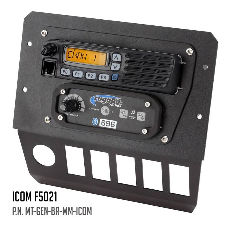 Rugged Radios Multi-Mount  For Polaris General (ICOM)