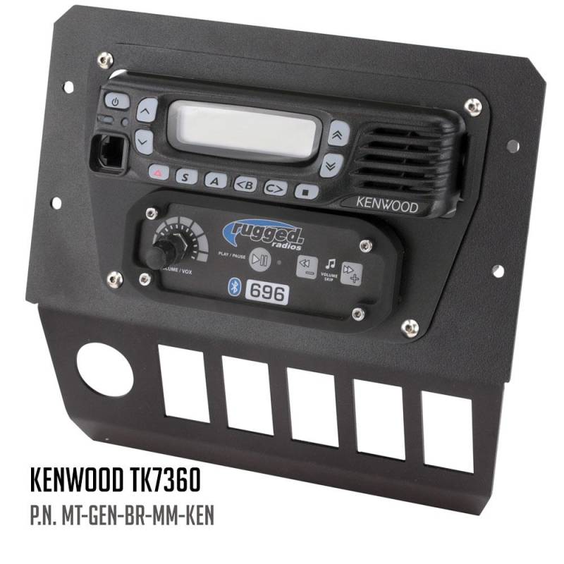Rugged Radios Multi-Mount  For Polaris General (Kenwood)