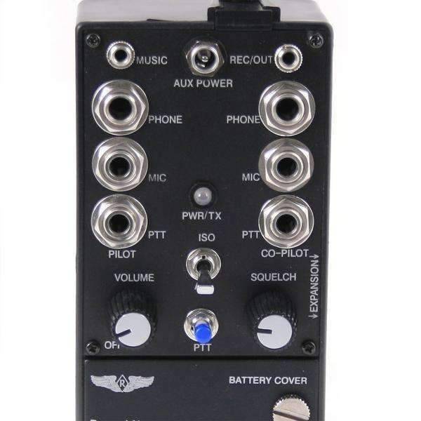 Rugged Radios Rugged Radios Air RRP2EX 2 Place Expandable General Aviation Pilot Intercom