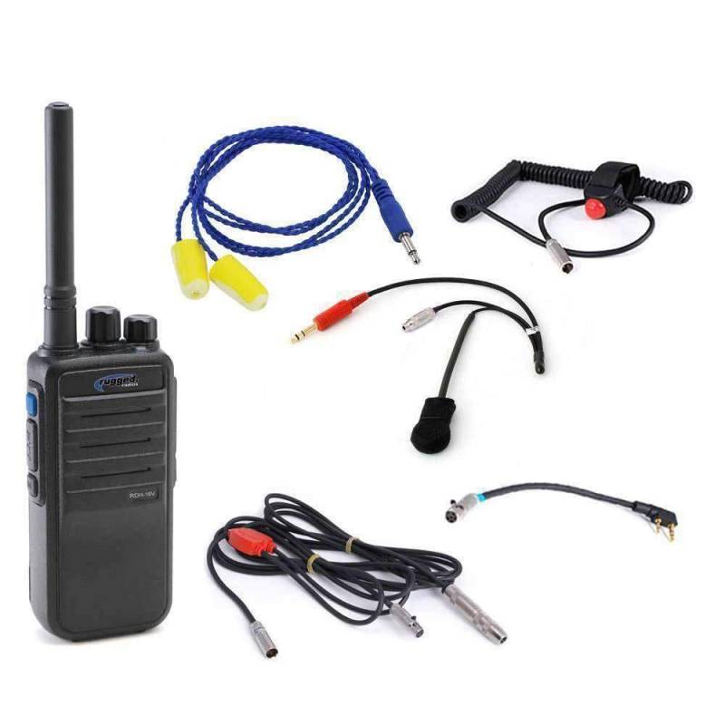 Rugged Radios The Driver - Digital NASCAR 3C Racing Kit with RDH Digital Handheld Radio
