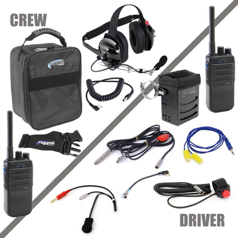 Rugged Radios Complete Team - Digital NASCAR 3C Racing System with RDH Digital Handheld Radios