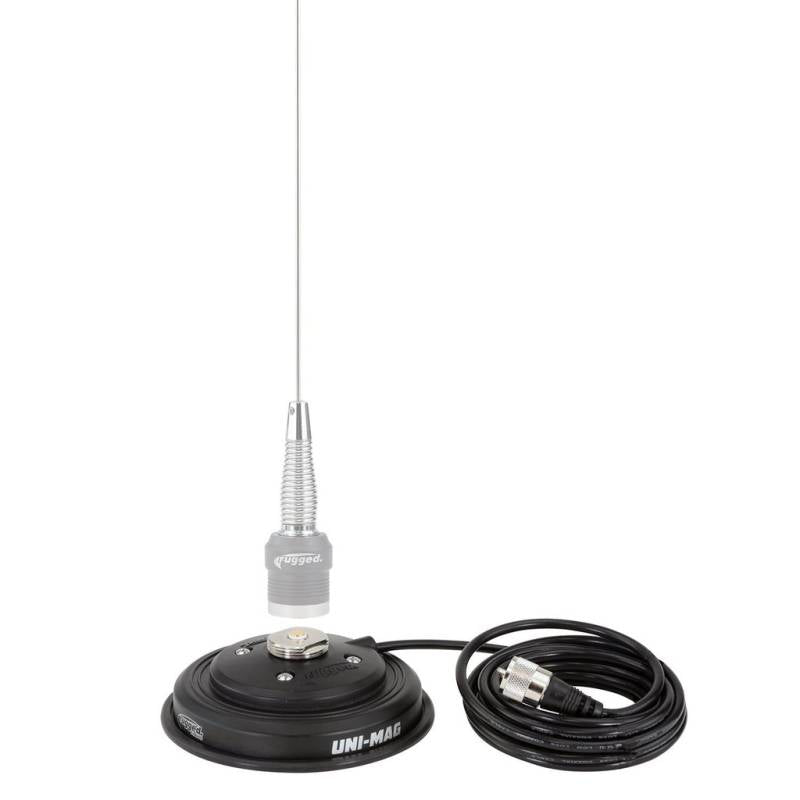 Rugged Radios UNI-MAG Universal NMO or Magnetic Antenna Mount