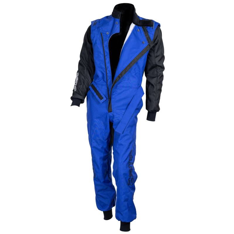 Zamp ZK-40 Youth Karting Suit - Blue/Black