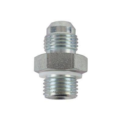 Detroit Speed Straight Adapter Fitting - 9/16-18" Male to 6 AN Male
