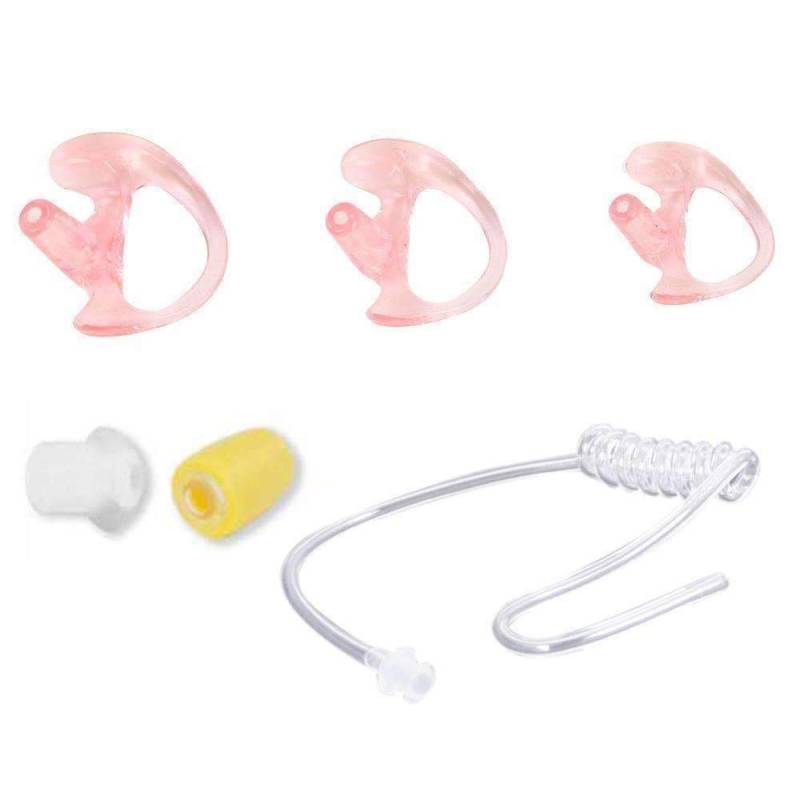 Rugged Radios Rubber Ear Mold Sample Kit  (RIGHT SIDE)