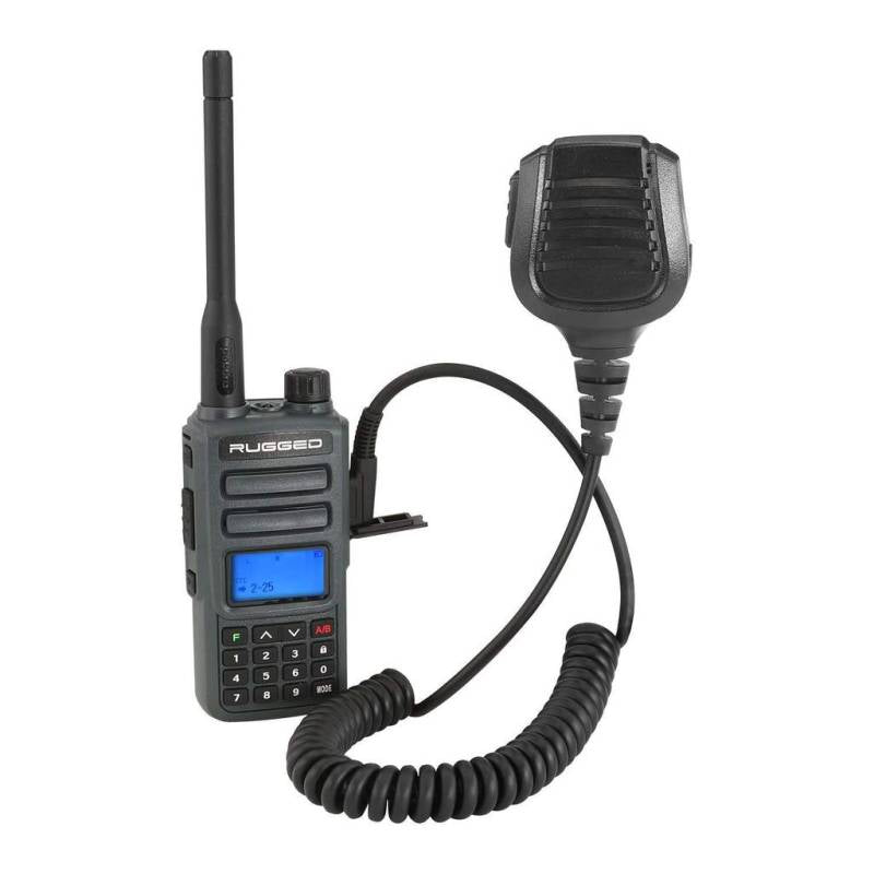Rugged Radios GMR2 GMRS/FRS with Hand Mic