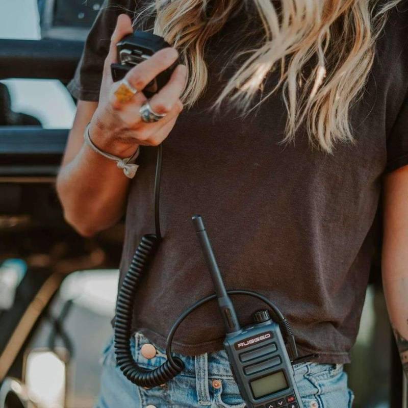 Rugged Radios GMR2 GMRS/FRS with Hand Mic