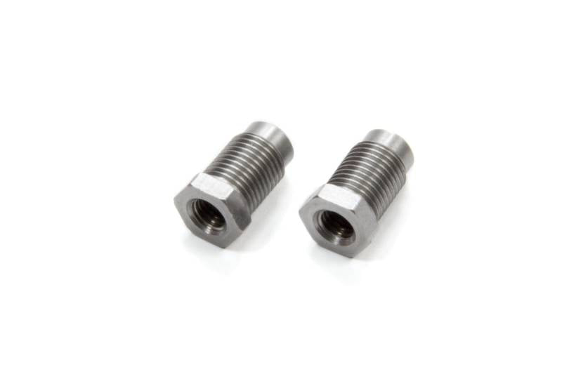 PFC Brakes Bushing Fitting 3/8-24" Thread Male to 1/4-28" Thread Female Aluminum Natural - Each