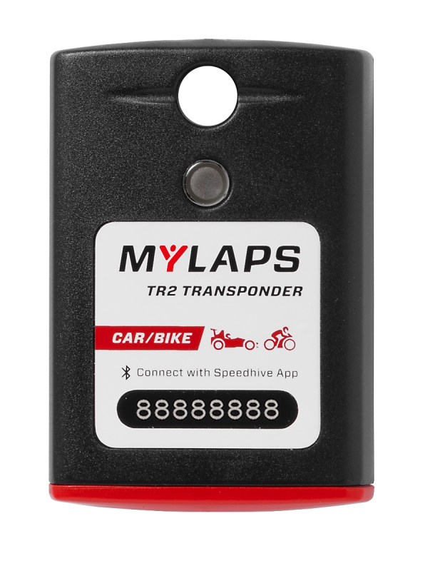 MYLAPS TR2 Go Rechargeable Transponder - Car/Bike - Unlimited Subscription