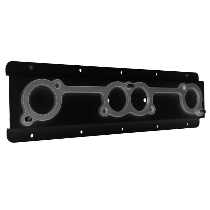 HRP Header Mount - Aluminum - Black Powder Coat