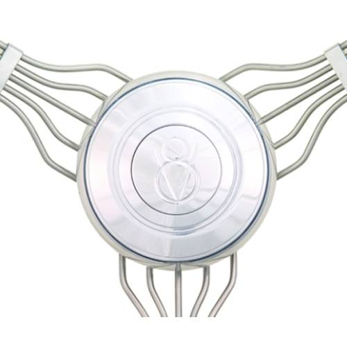 Lecarra Horn Button - Aluminum - Polished - Lecarra Banjo Style Steering Wheels