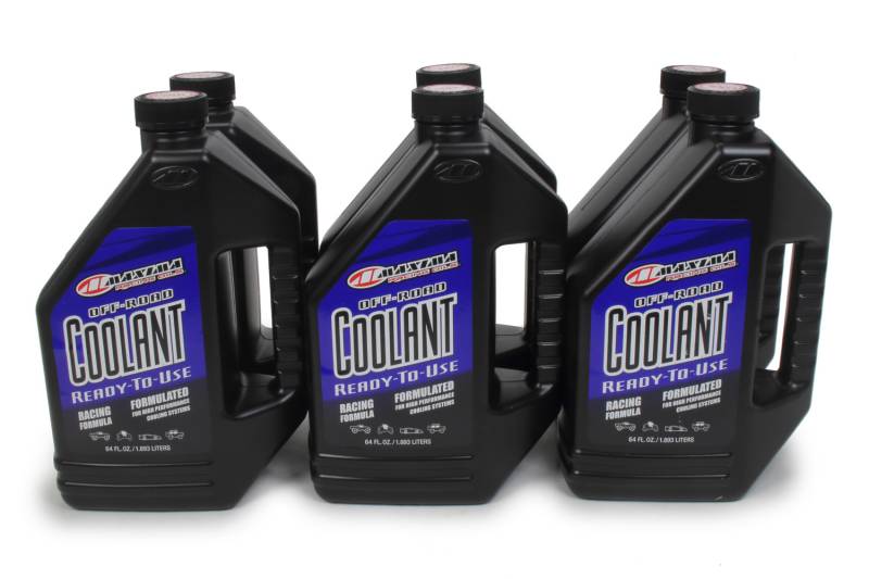 Maxima Off-Road Antifreeze/Coolant - Pre-Mixed - 64 oz - (Set of 6)
