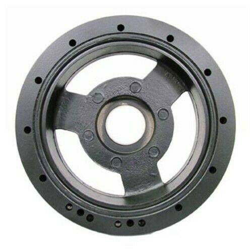 PowerBond Harmonic Balancer - Iron - Black Paint - Internal Balance - GM LS-Series