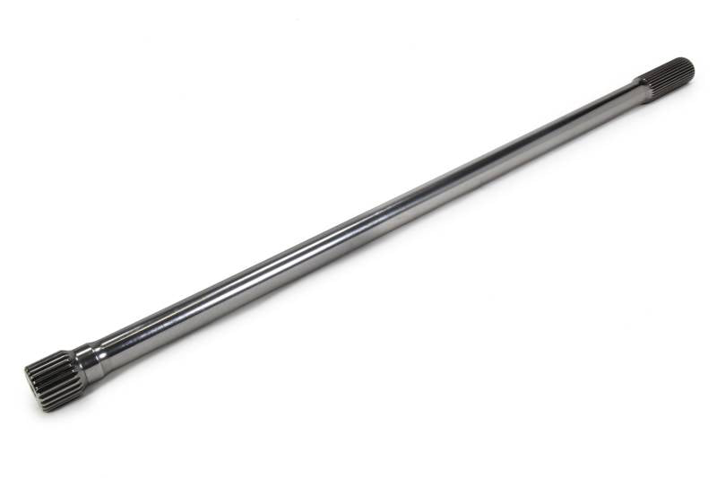 Strange Oval Axle Shaft - 32.5 in Long - 31 Spine Carrier - 24 Spline Drive Flange - 1.115 in OD