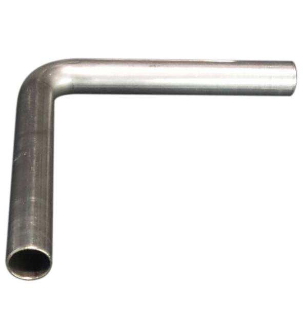 Woolf Aircraft Products 90 Degree Exhaust Bend - 1" Diameter - 1" Radius - 16 Gauge - Steel