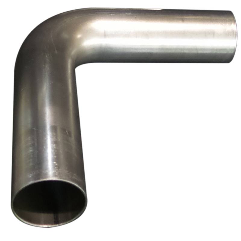 Woolf Aircraft Products 90 Degree Exhaust Bend - 2" Diameter - 2" Radius - 16 Gauge - Steel