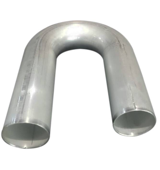 Woolf Aircraft Products 180 Degree Aluminum Tubing Bend - 2 in Diameter - 3 in Radius - 0.065 Thickness