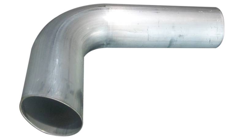 Woolf Aircraft Products 90 Degree Aluminum Tubing Bend - 3 in Diameter - 3 in Radius - 0.065 Thickness