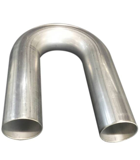 Woolf Aircraft Products 180 Degree Exhaust Bend - 4-1/2" Diameter - 6-3/4" Radius - 16 Gauge - Stainless