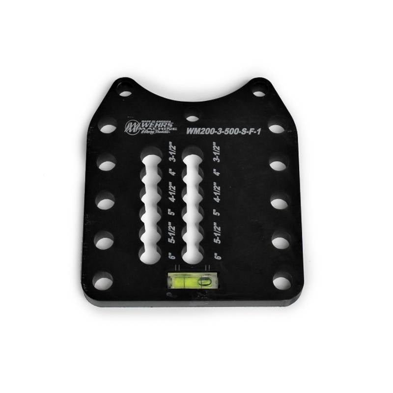 Wehrs Machine Shock Plate - Steel - Black