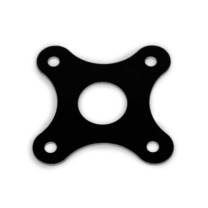 Wehrs Machine Scuff Plate - 1-15/16" OD - 3/8" ID - Aluminum - Black