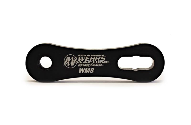 Wehrs Machine Shifter Arm - Saginaw - Aluminum - Black - Universal