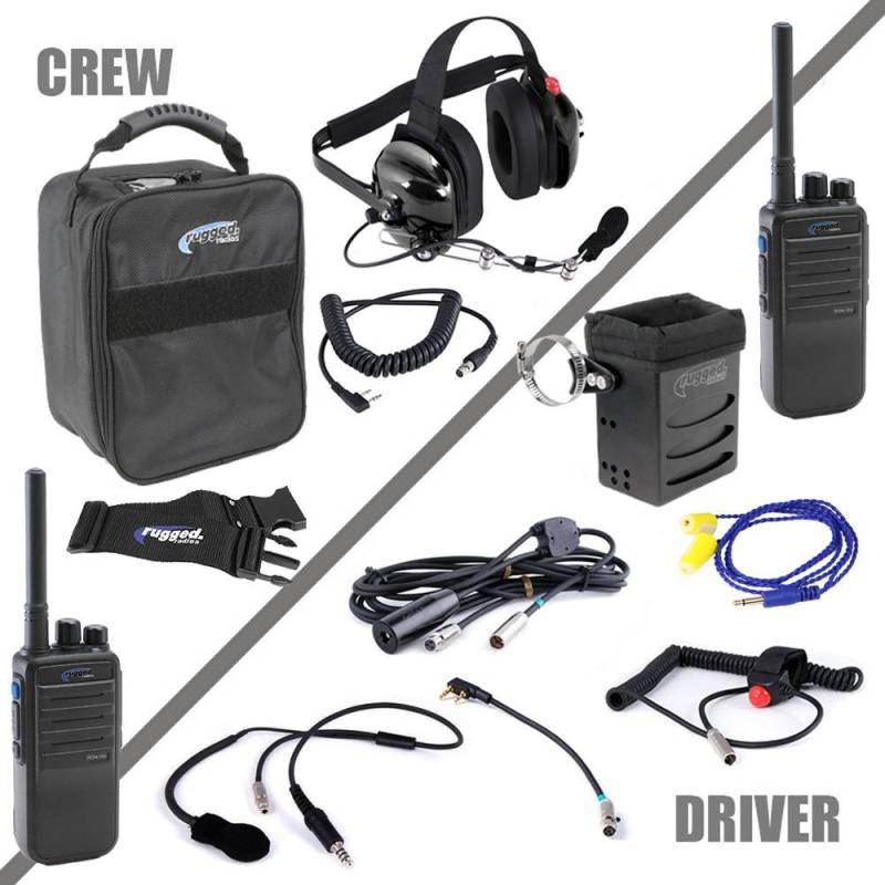 Rugged Radios Digital IMSA 4C Racing System with RDH Digital Handheld Radios