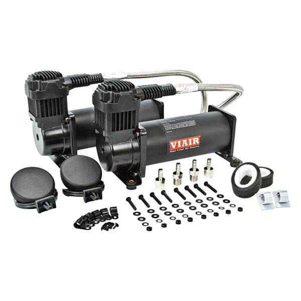 Air Lift Stealth Black Viair Dual Suspension Air Compressor - 200 psi Max - 12V - 3.53 CFM - Black - Airlift Air Spring Kits
