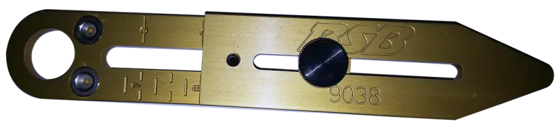 BSB Ride Height Gauge - 7 to 9 in Height Range - Brass