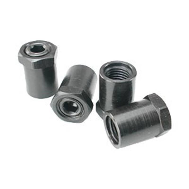 Crower Rocker Arm Nut - Sure-Lock - 7/16-20 in Thread - Black Oxide (Set of 16)