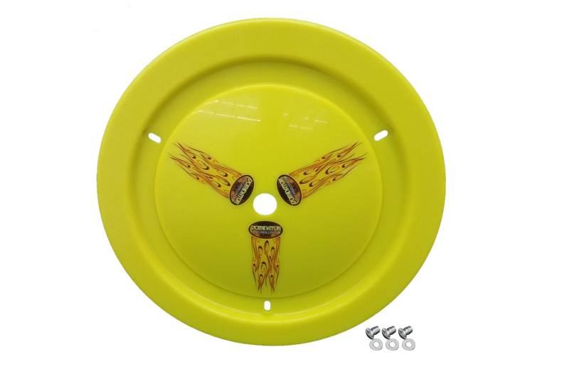 Dominator Ultimate Real Mud Cover - Quick Turn Fasteners - Fluorescent Yellow - 15 in Wheels