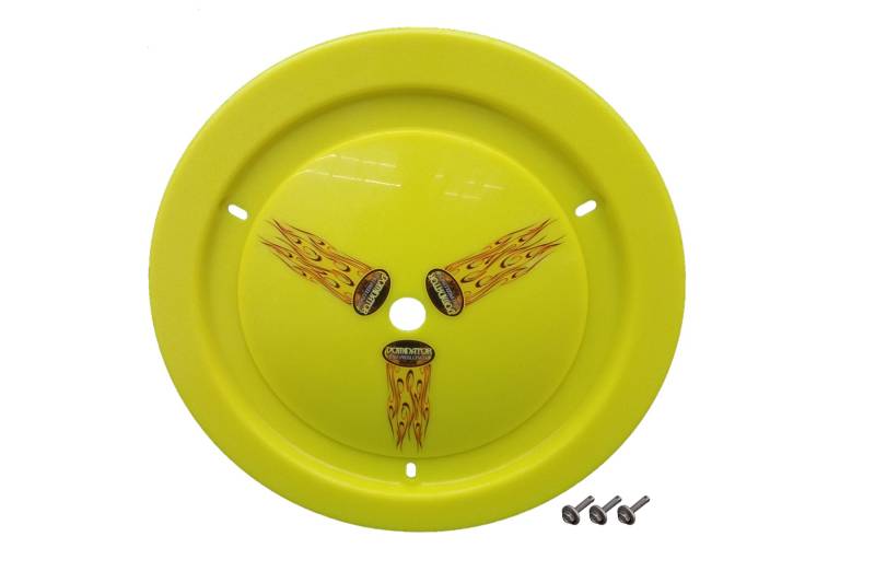 Dominator Ultimate Mud Cover - Bolt-On - Fluorescent Yellow - 15 in Wheels