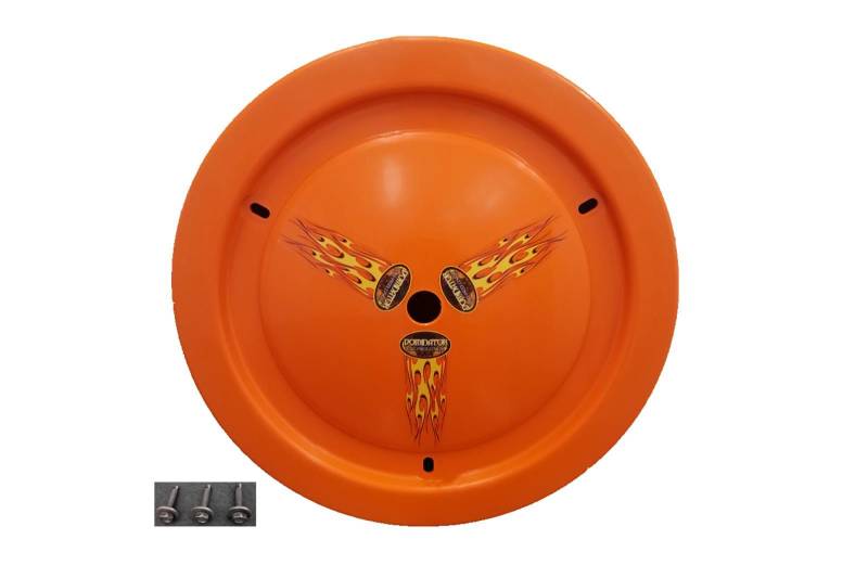 Dominator Ultimate Mud Cover - Bolt-On - Orange - 15 in Wheels