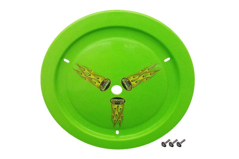 Dominator Ultimate Mud Cover - Bolt-On - Xtreme Green - 15 in Wheels