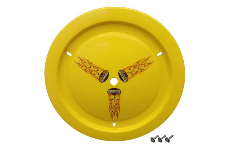 Dominator Ultimate Mud Cover - Bolt-On - Yellow - 15 in Wheels