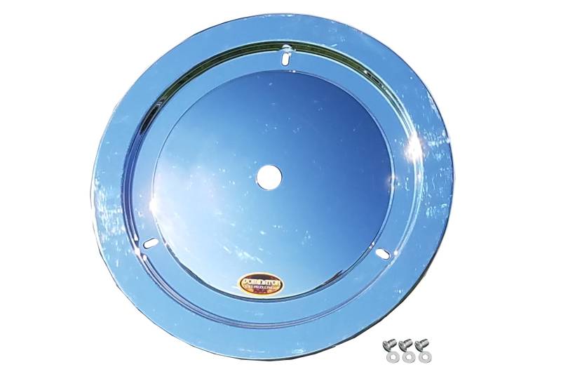 Dominator Ultimate Mud Cover - Quick Turn Fastener - Chrome - 15 in Wheels