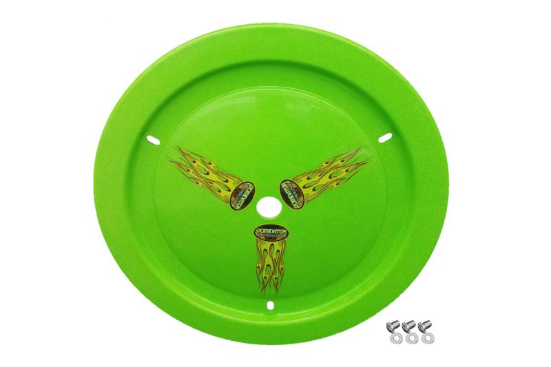 Dominator Ultimate Mud Cover - Quick Turn Fastener - Xtreme Green - 15 in Wheels