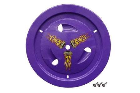 Dominator Ultimate Vented Mud Cover - Bolt-On - Purple - 15 in Wheels