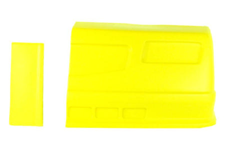 Dominator SS Street Stock Nose - Driver Side - Fender Extension - Fluorescent Yellow