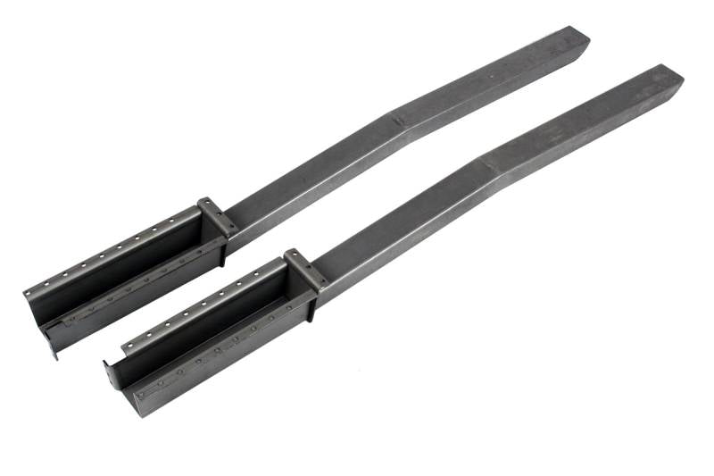 Detroit Speed Weld-On Subframe Connectors - 2 x 3 x 0.120 Tubing - Black - Ford Mustang 1694-70