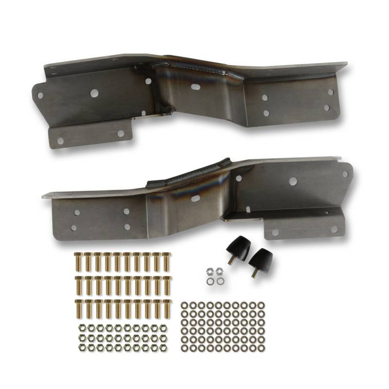 Detroit Speed C-Notch - Rear - Frame Rails - 3/16 in Thick - GM Fullsize Truck 1967-72