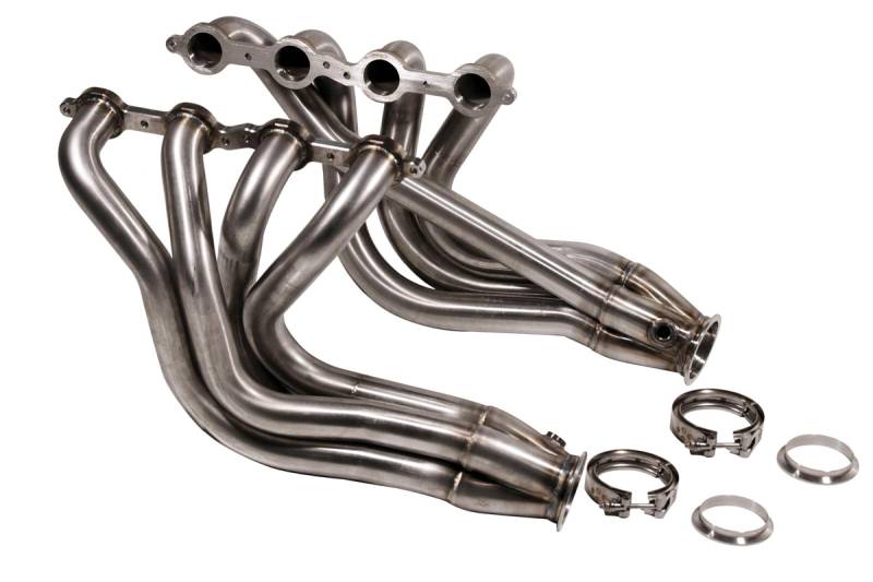 Detroit Speed Long Tube Headers - 1-7/8 in Primary - 3 in Collector - Stainless - GM F-Body/X-Body 1967-81 (Pair)