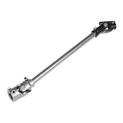 Detroit Speed Steering Shaft - 1 in 48 Spline - Cadmium - SpeedMAX Rack and Pinion