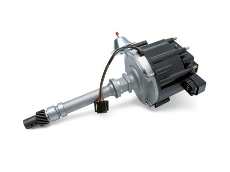 Chevrolet Performance HEI Distributor - Magnetic Pickup - Vacuum/Mechanical Advance - HEI Style Terminal - Black - Chevy V8